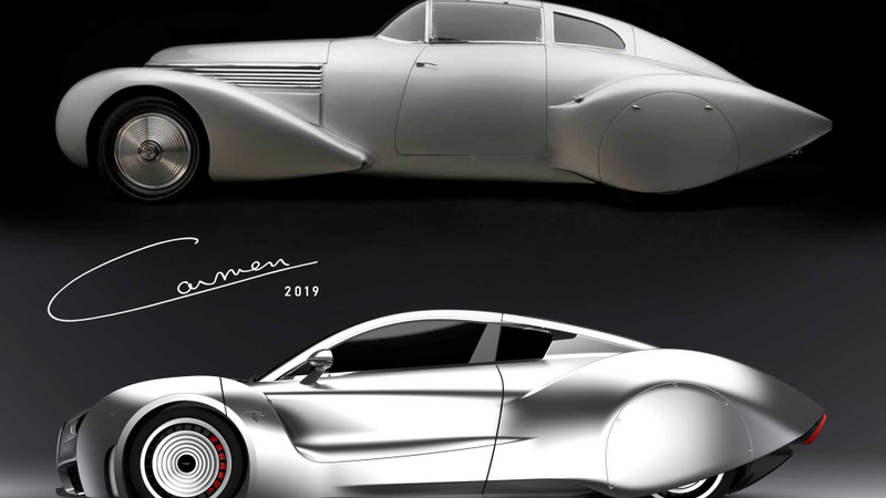 Illustration for article titled The 'Other' Hispano Suiza Returns With Wild Throwback Looks and 1,005 Electric HP